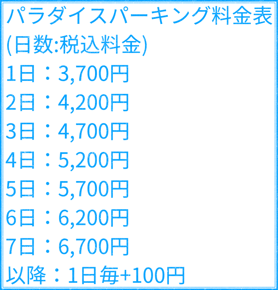 成田空港 成田空港駐車場 成田空港パーキング